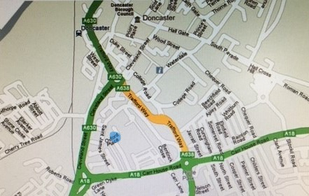 Map location for Quaker Meeting House